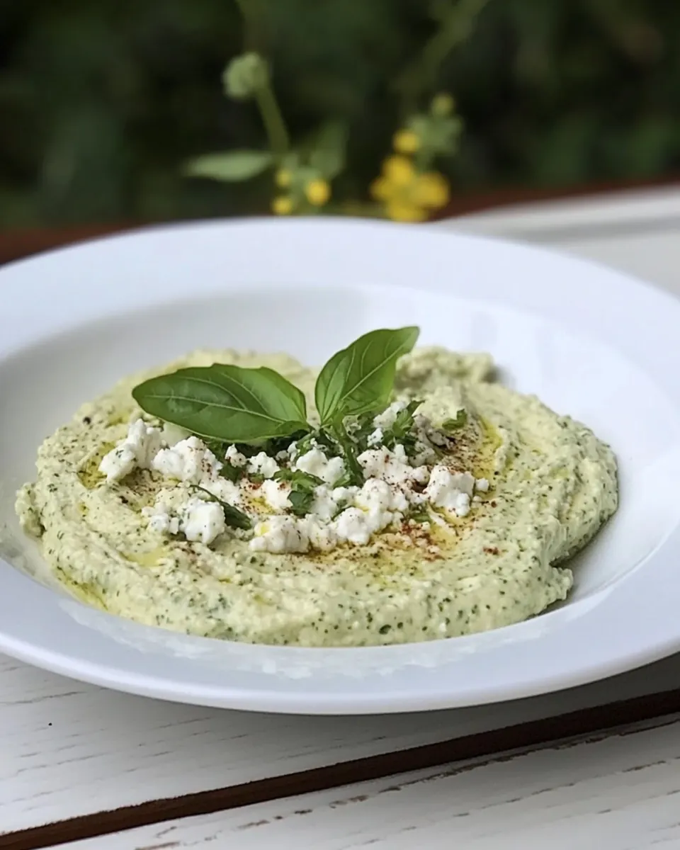 Goat Cheese Pesto Spread