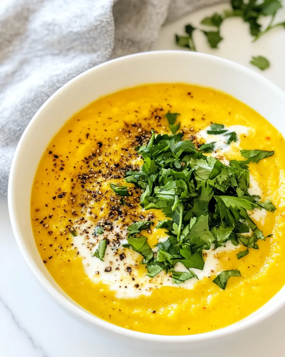 Golden Goddess Soup