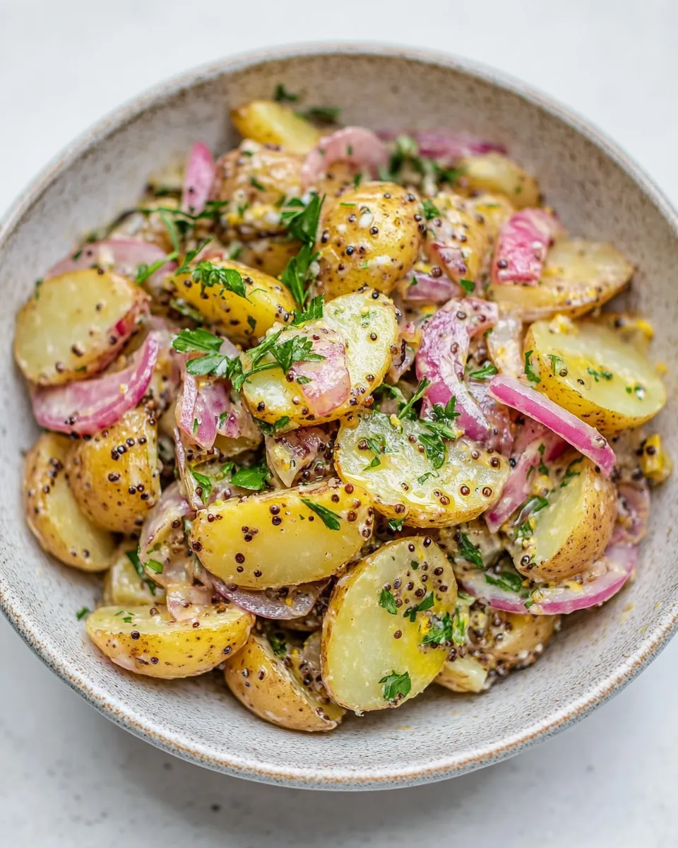 Grainy Mustard Potato Salad