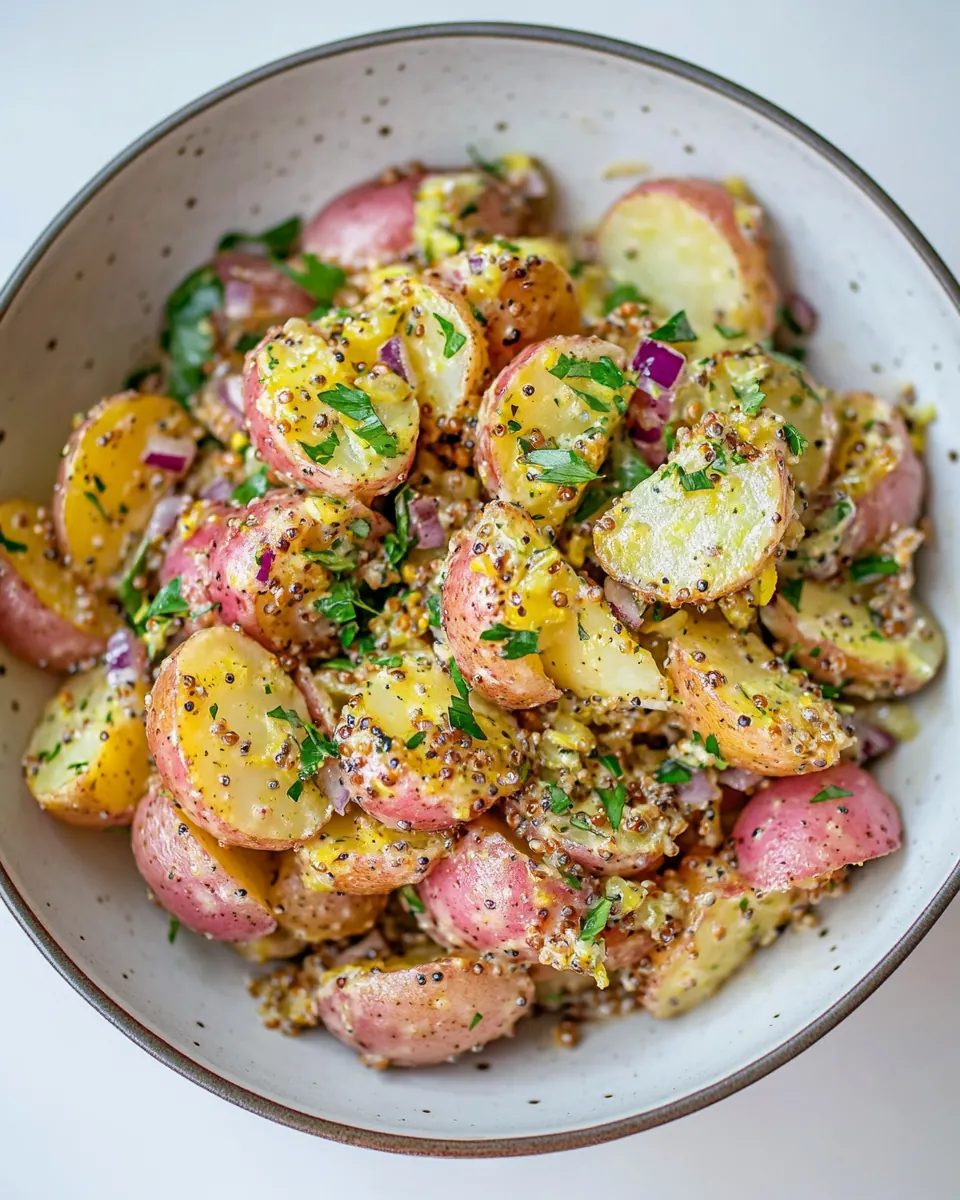Grainy Mustard Potato Salad