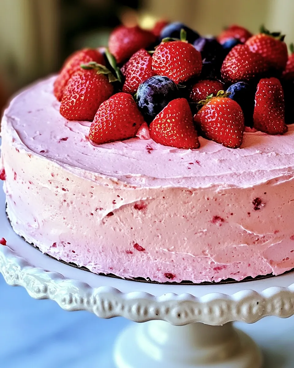 Grandmother Verdie’s Strawberry Cake Recipe