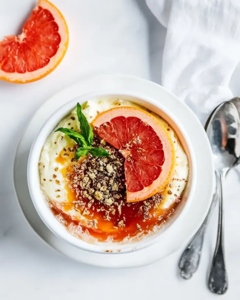 Grapefruit Brulee Breakfast Bowl