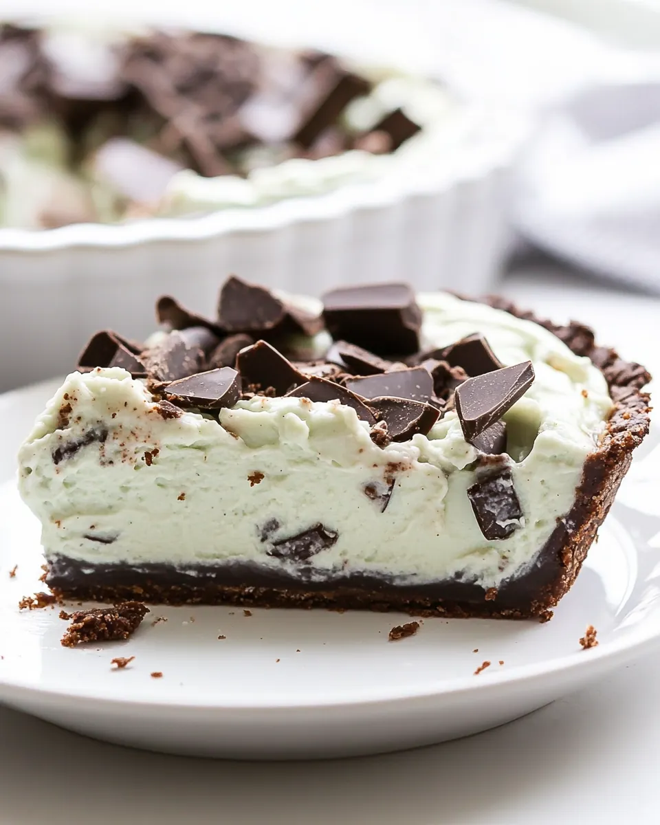 Grasshopper Pie