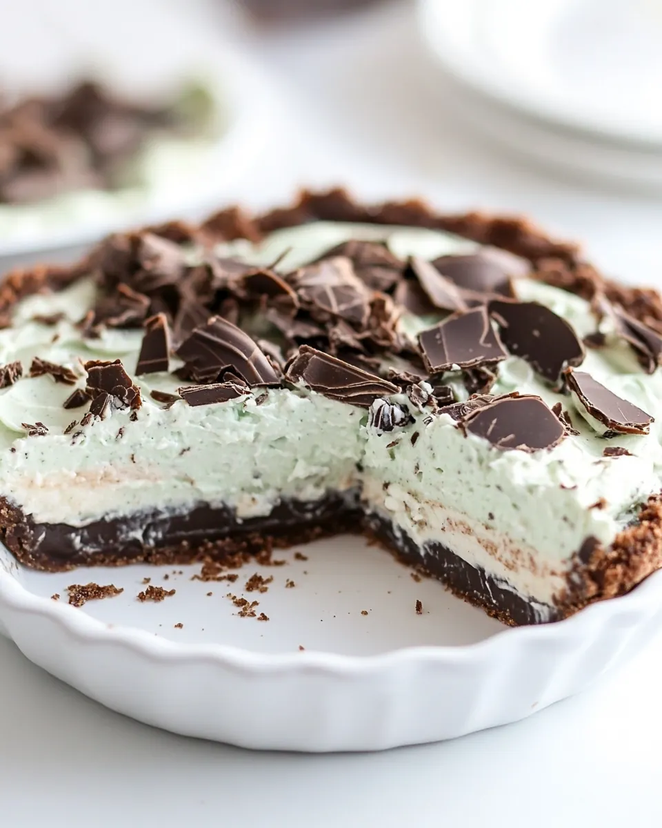 Grasshopper Pie