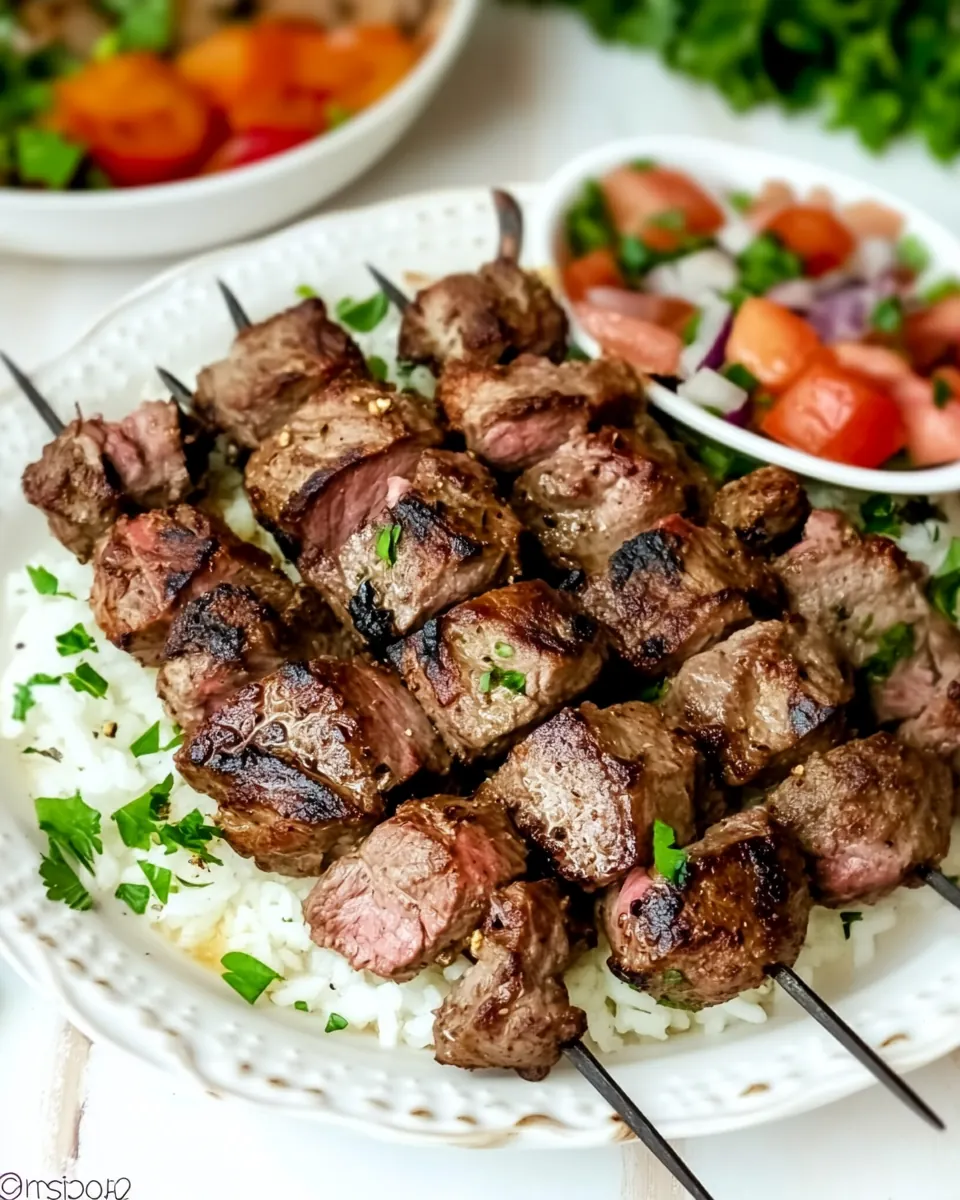 Greek Lamb Souvlaki