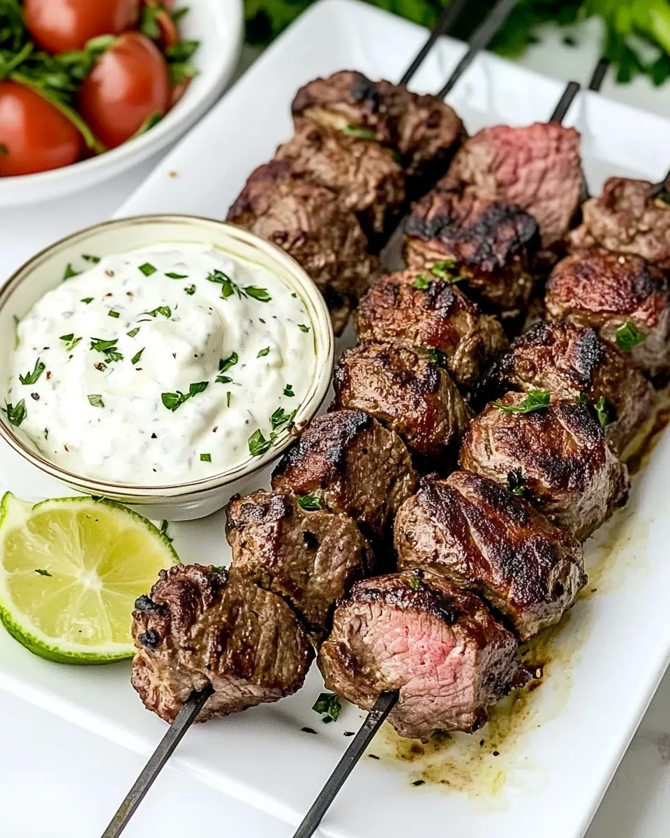 Greek Lamb Souvlaki