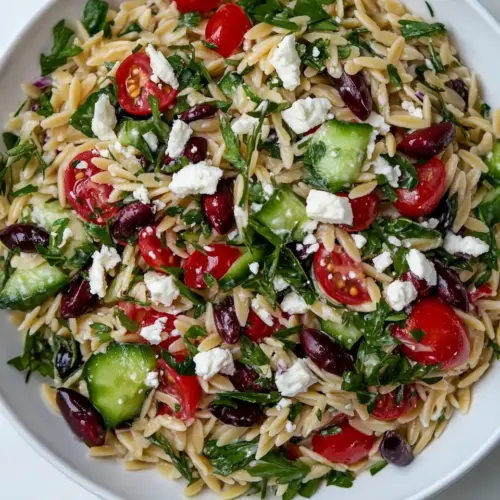 Greek Orzo Salad