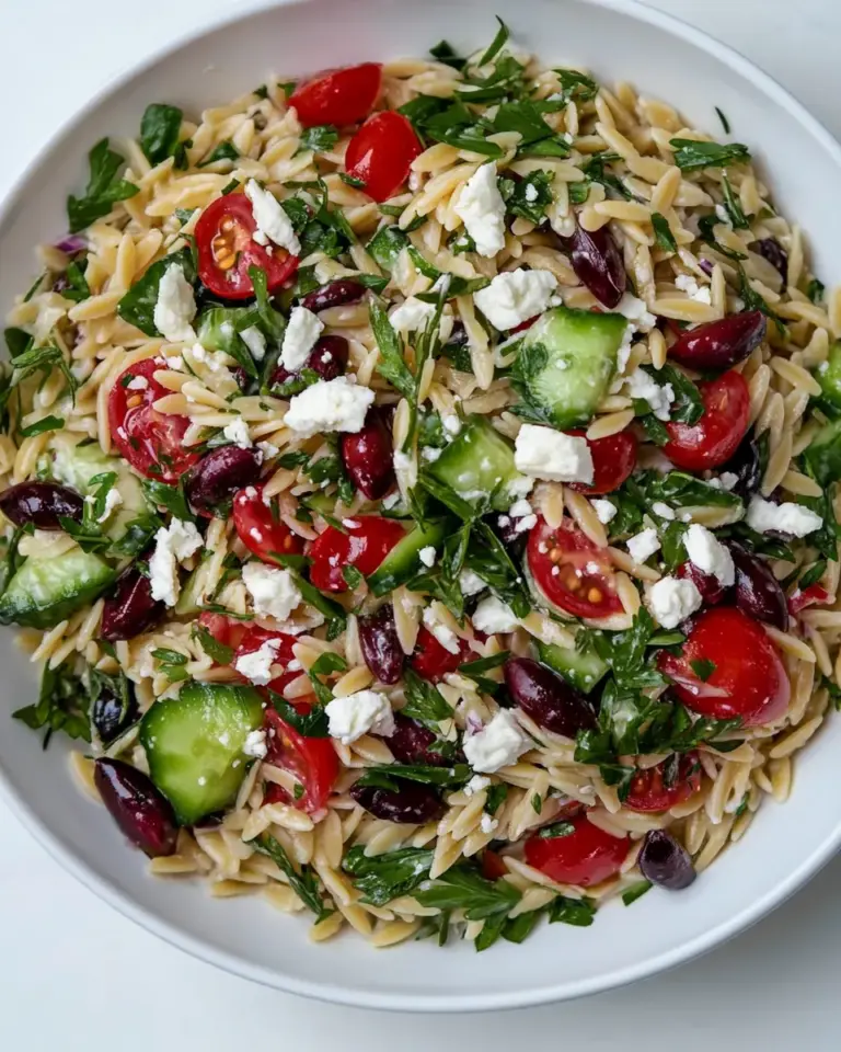 Greek Orzo Salad