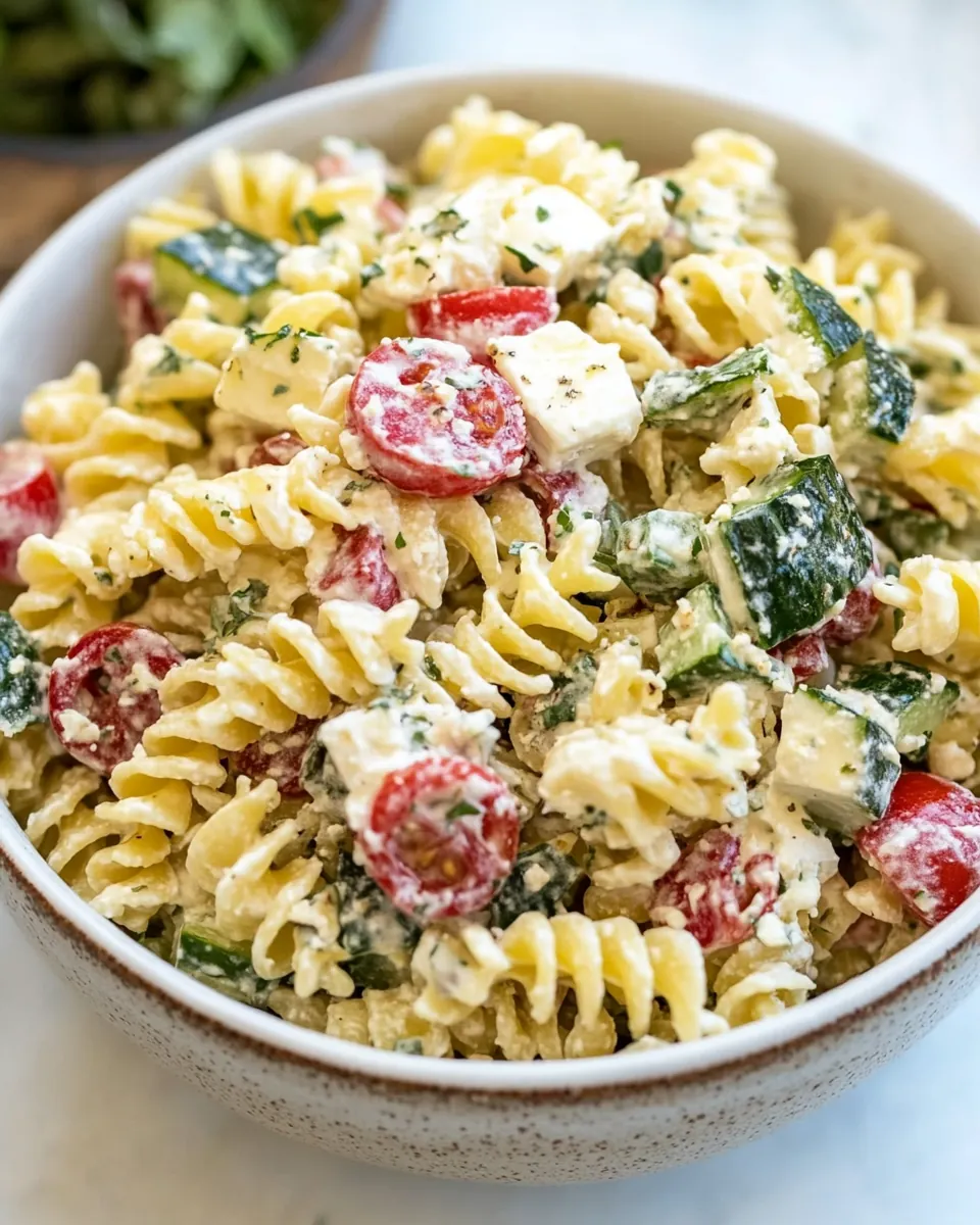 Greek Pasta Salad