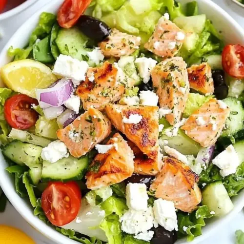 Greek Salmon Salad
