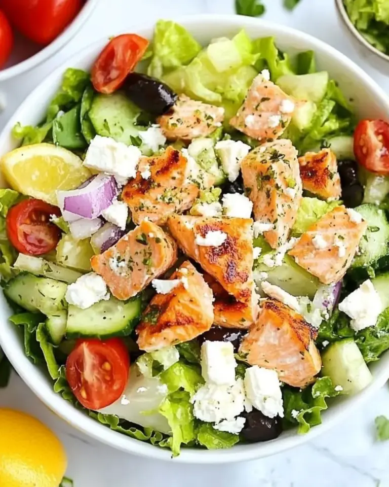 Greek Salmon Salad