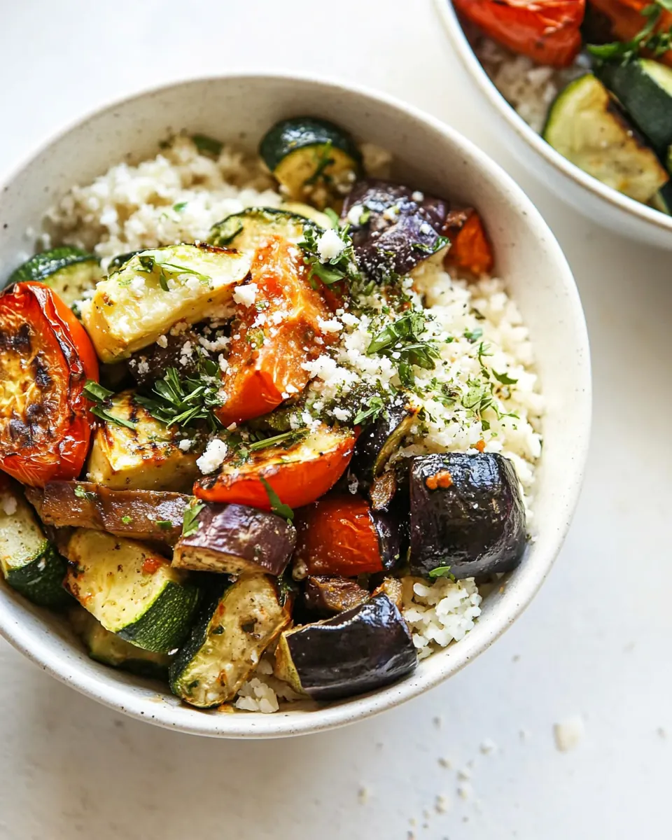 Greek Veggie Bowls