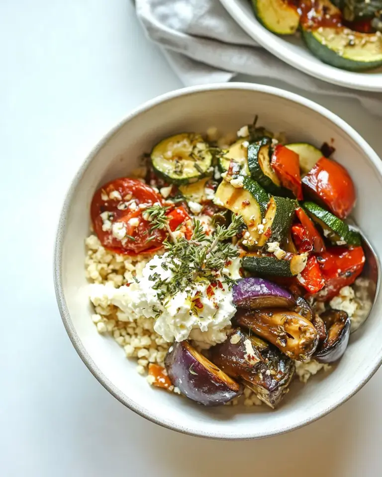 Greek Veggie Bowls