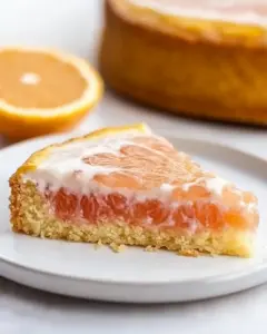 Greek Yogurt Grapefruit Snack Cake