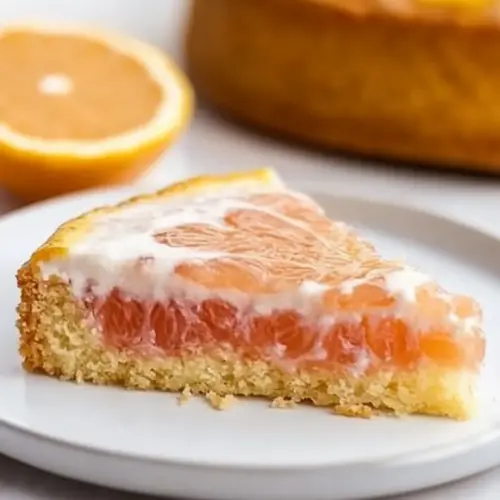 Greek Yogurt Grapefruit Snack Cake