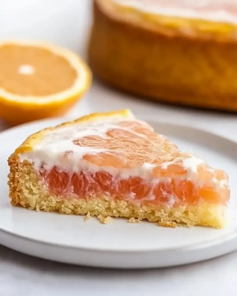 Greek Yogurt Grapefruit Snack Cake