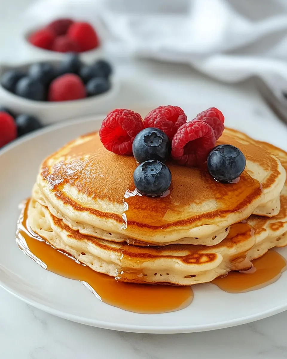 Greek Yogurt Pancakes