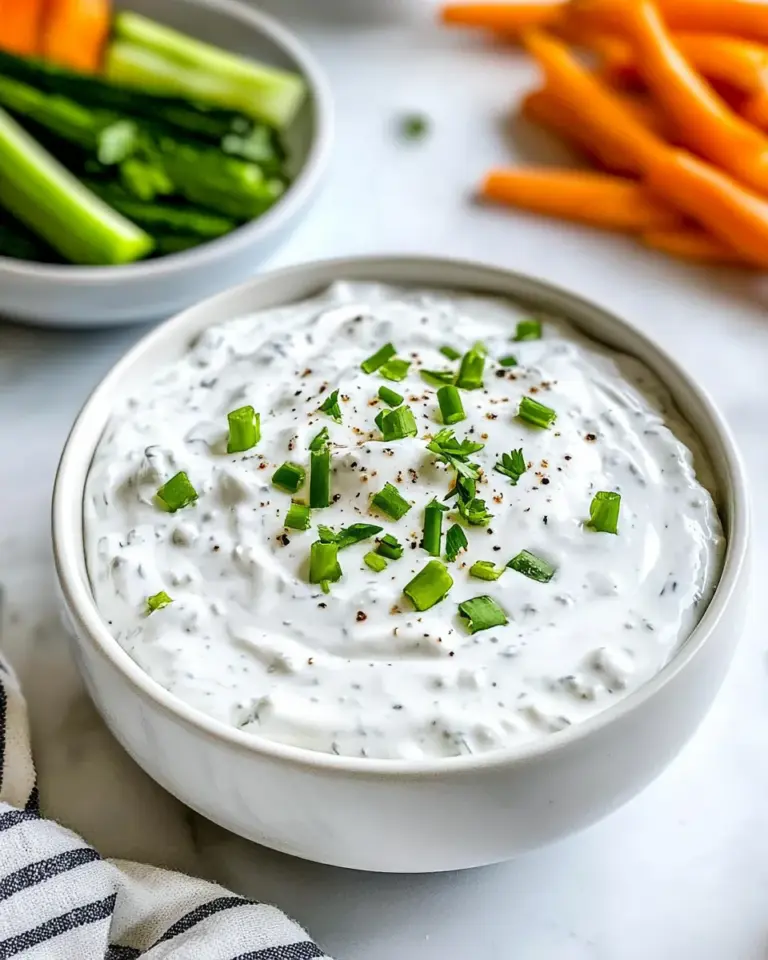 Greek Yogurt Ranch Dip