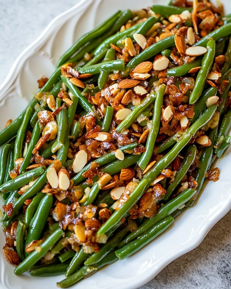 Green Bean Almondine