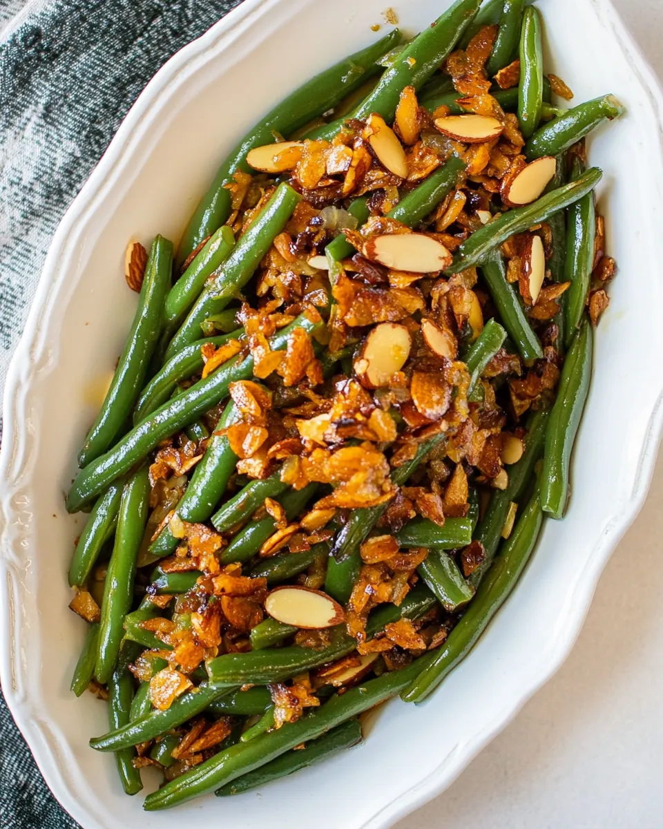 Green Bean Almondine