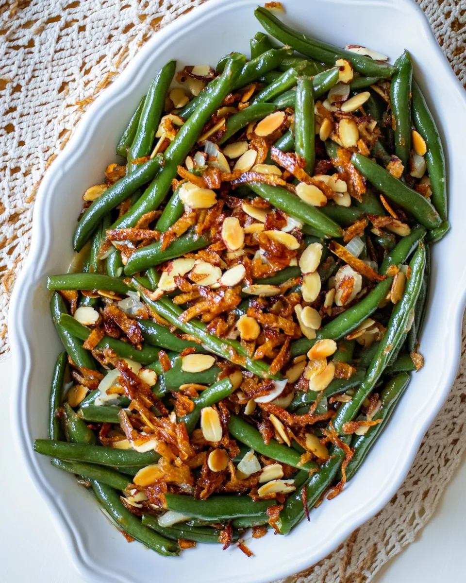 Green Bean Almondine