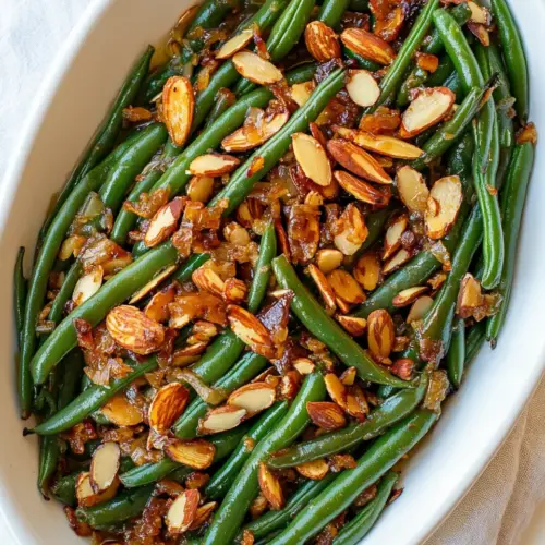 Green Bean Almondine