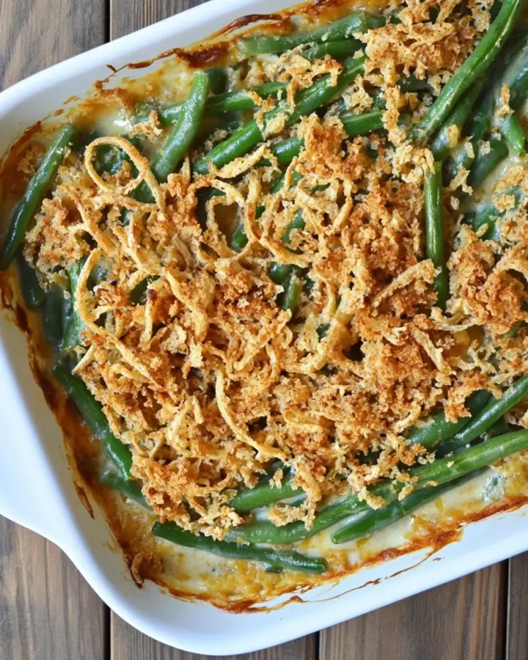 Green Bean Casserole Two Ways