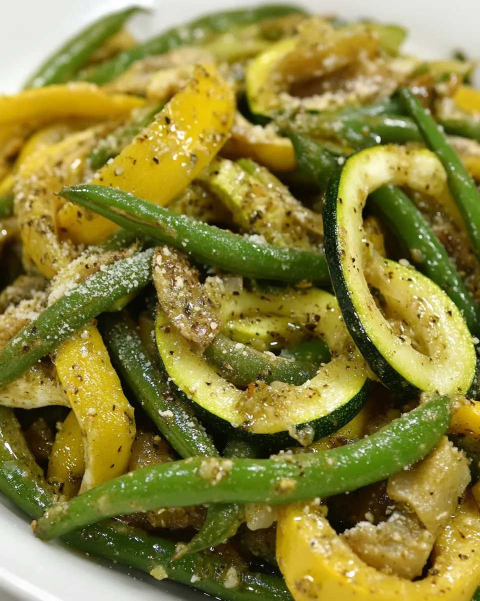 Green Bean and Zucchini Salad
