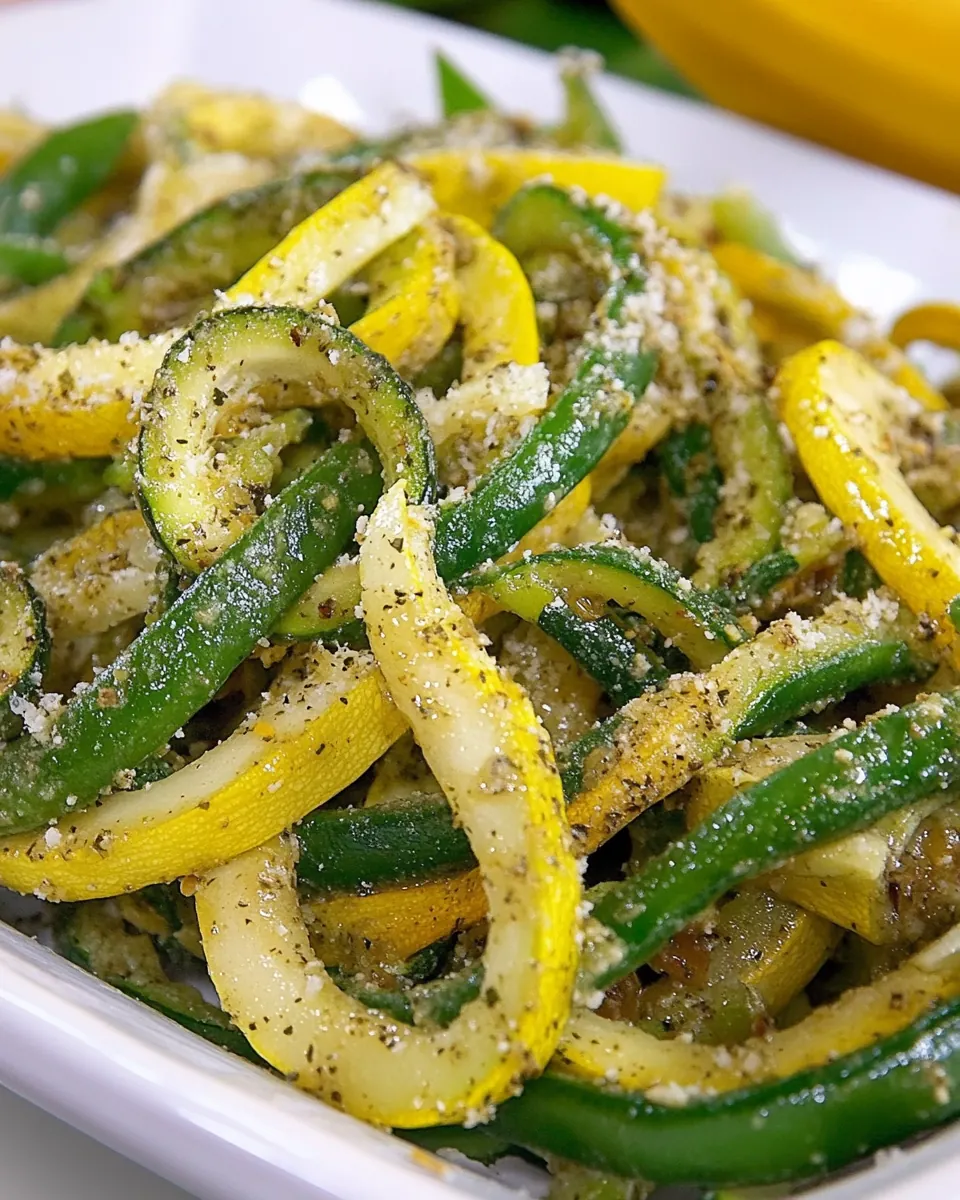 Green Bean and Zucchini Salad