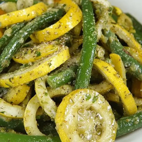Green Bean and Zucchini Salad