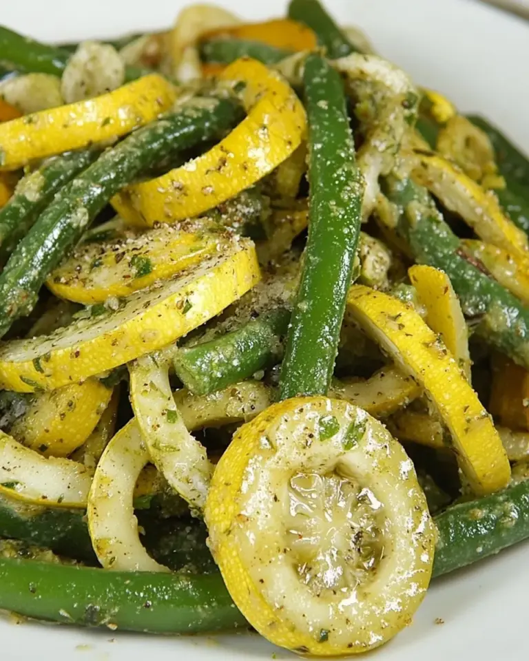 Green Bean and Zucchini Salad