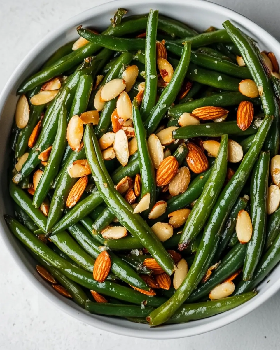 Green Beans Almondine