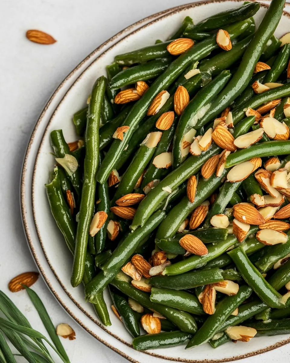 Green Beans Almondine