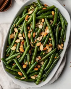 Green Beans Almondine