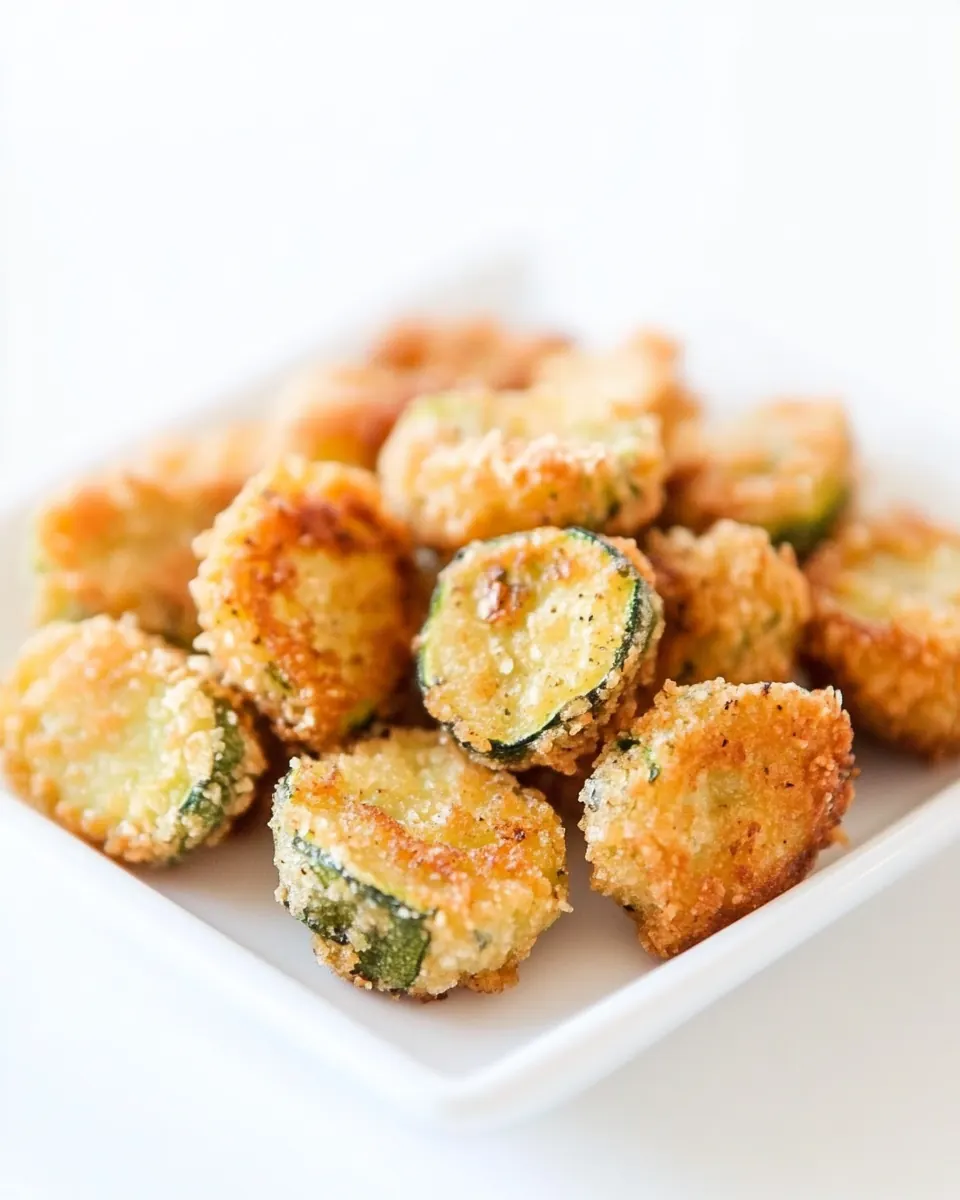 Green Pepper Fried Zucchini