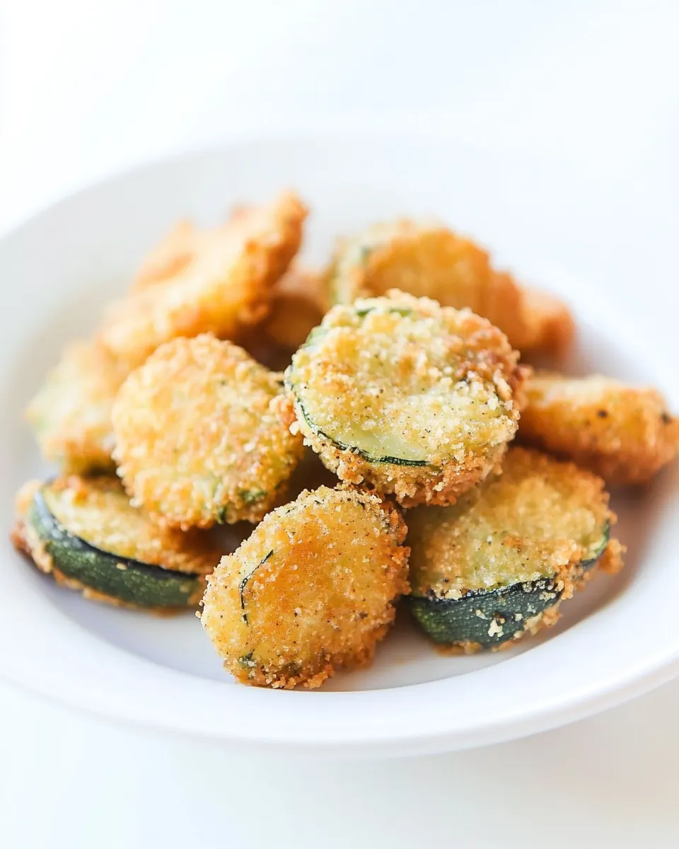 Green Pepper Fried Zucchini