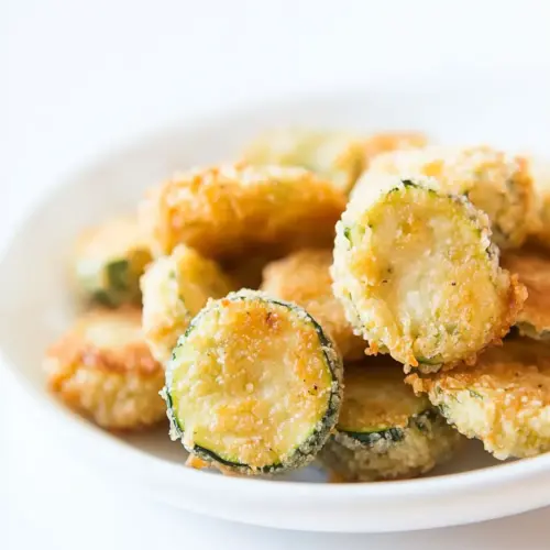 Green Pepper Fried Zucchini