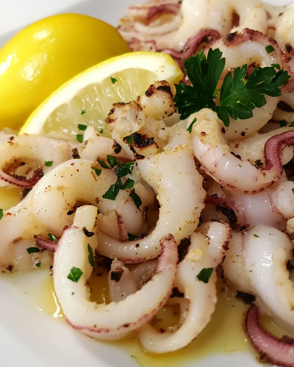 Grilled Calamari