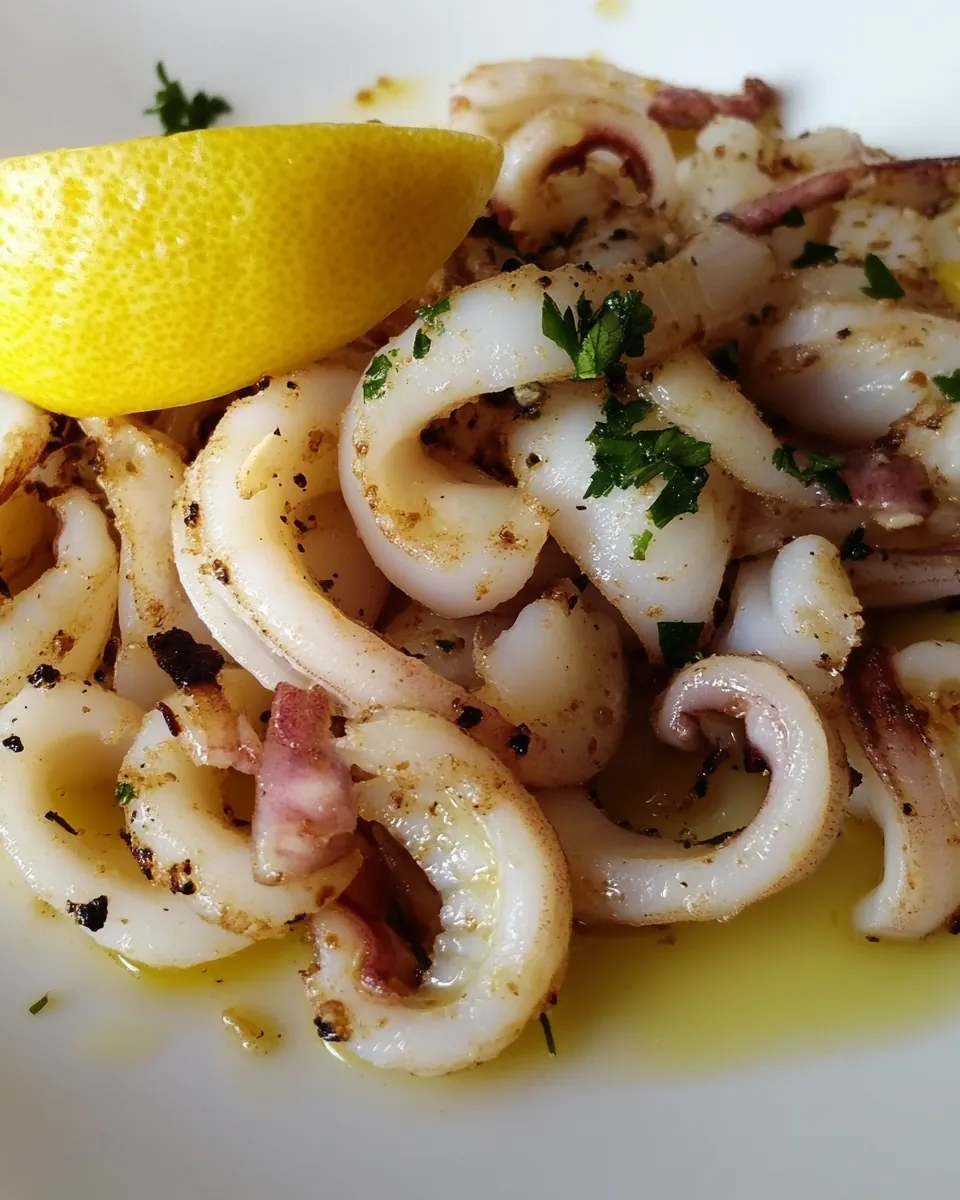 Grilled Calamari