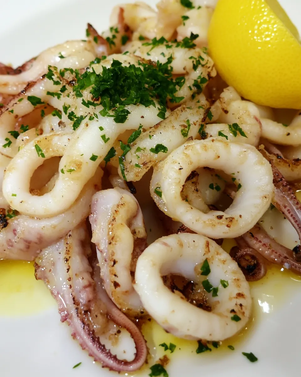 Grilled Calamari