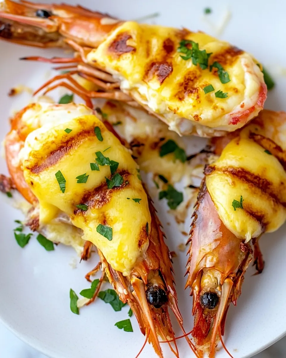 Grilled Cheese Prawn