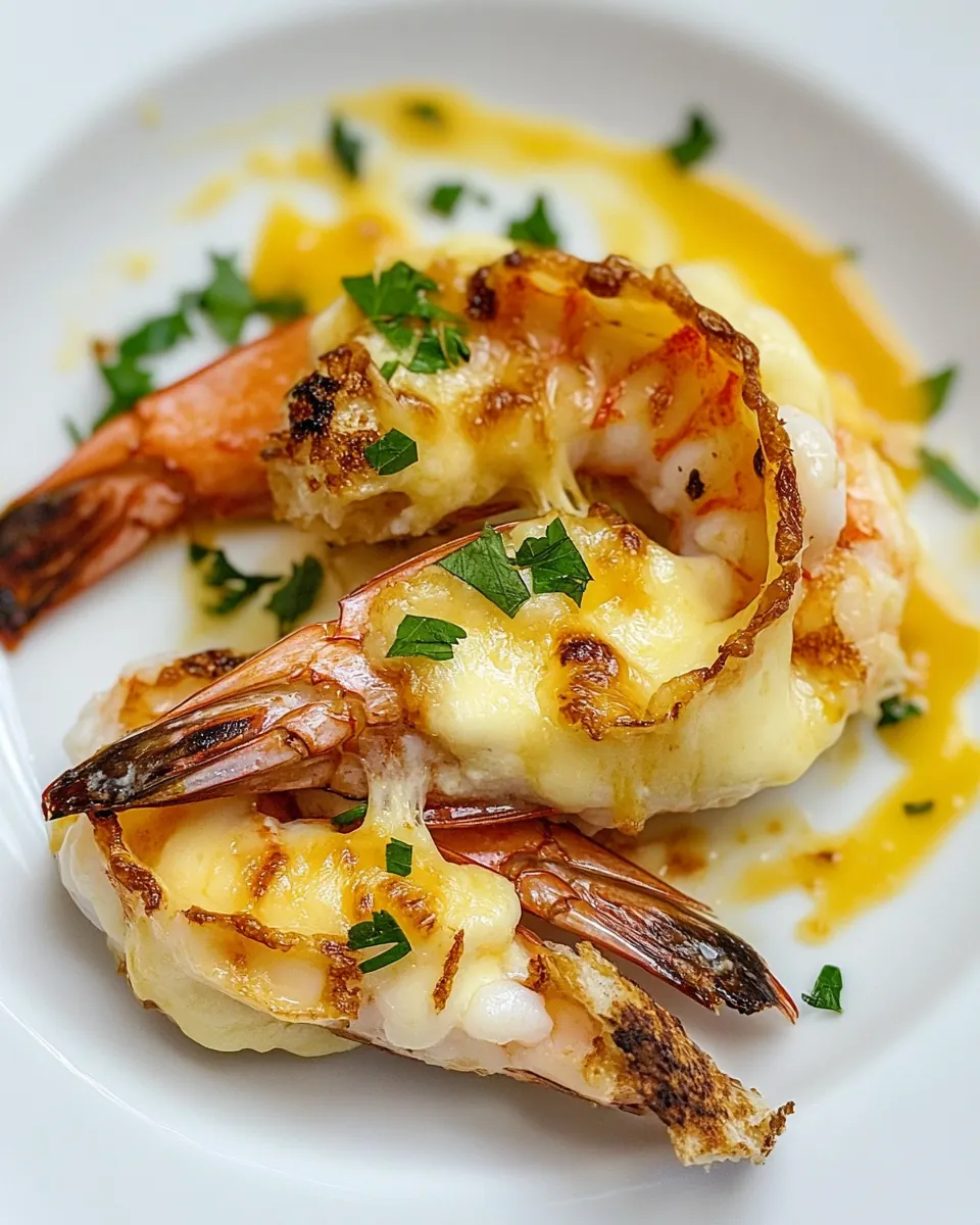 Grilled Cheese Prawn