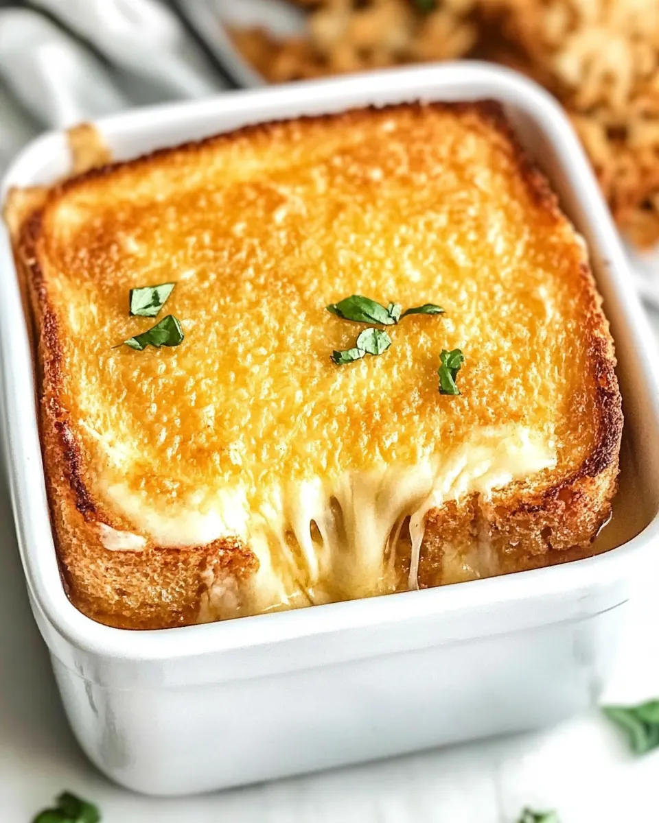 Grilled Cheese in Oven