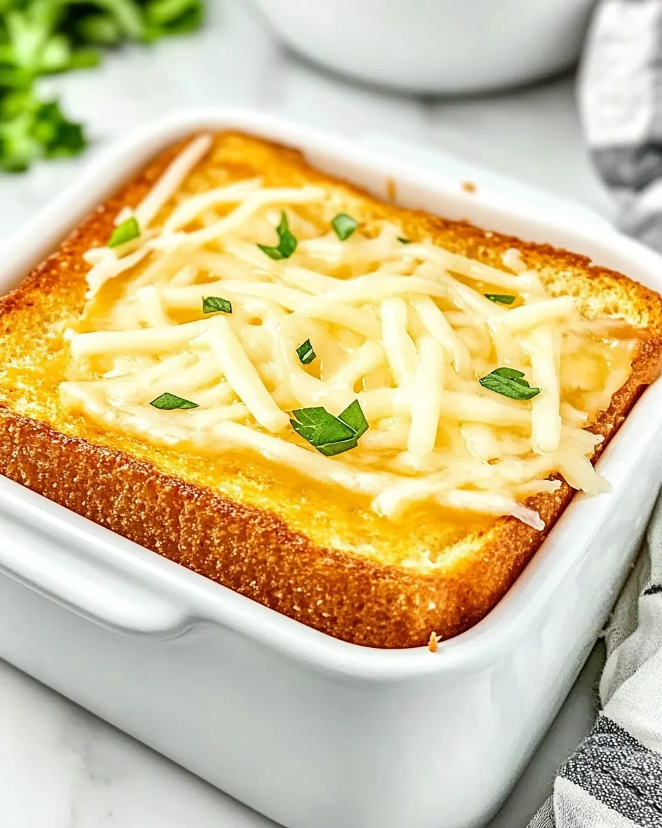 Grilled Cheese in Oven
