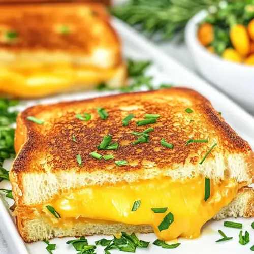 Grilled Cheese in Oven