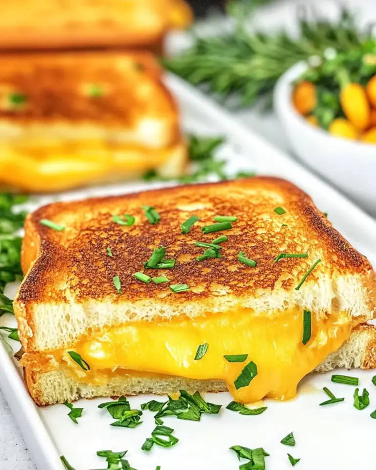 Grilled Cheese in Oven