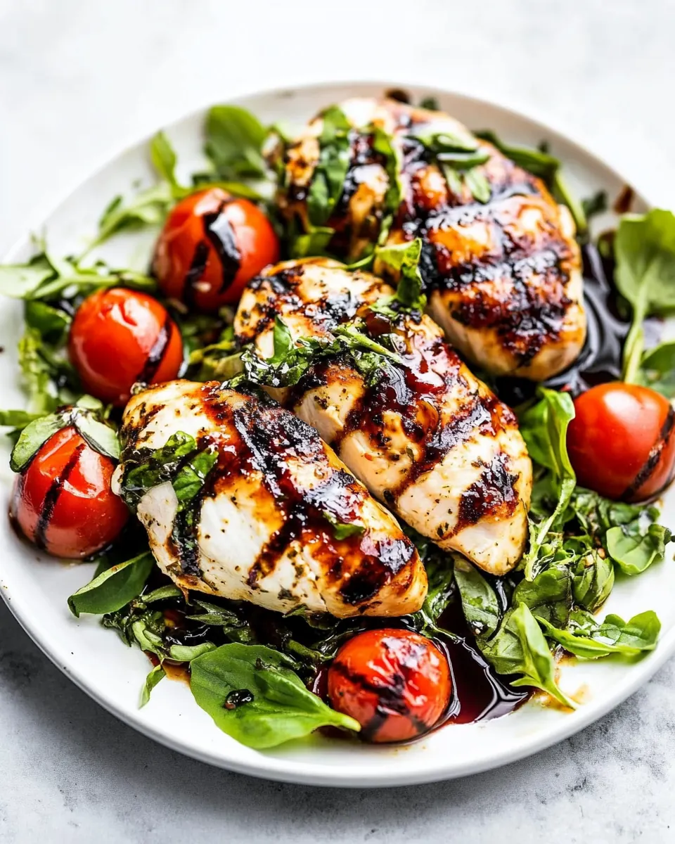 Grilled Chicken Caprese
