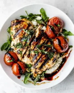Grilled Chicken Caprese