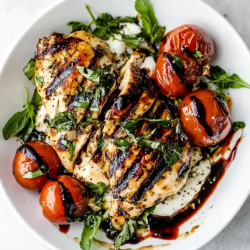 Grilled Chicken Caprese
