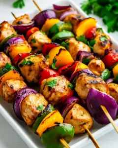Grilled Chicken Kabobs